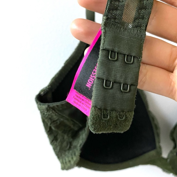 🛑SOLD🛑La Senza Obsession Dark Green Push-Up Bra Size 34B - Picture 5 of 5
